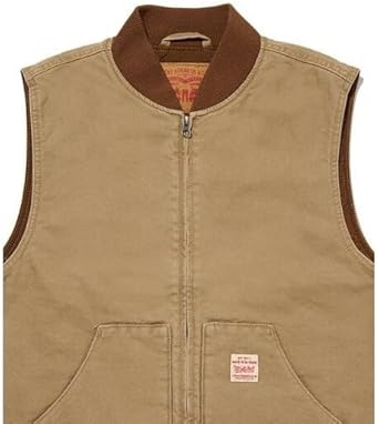 Amazon | [リーバイス] WORKWEAR SANSOME ベスト ベージュ